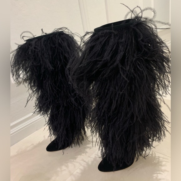 BROTHER VELLIES Palms Feather Shaft Boot  Size 8
Retail $2750 - Picture 5 of 14